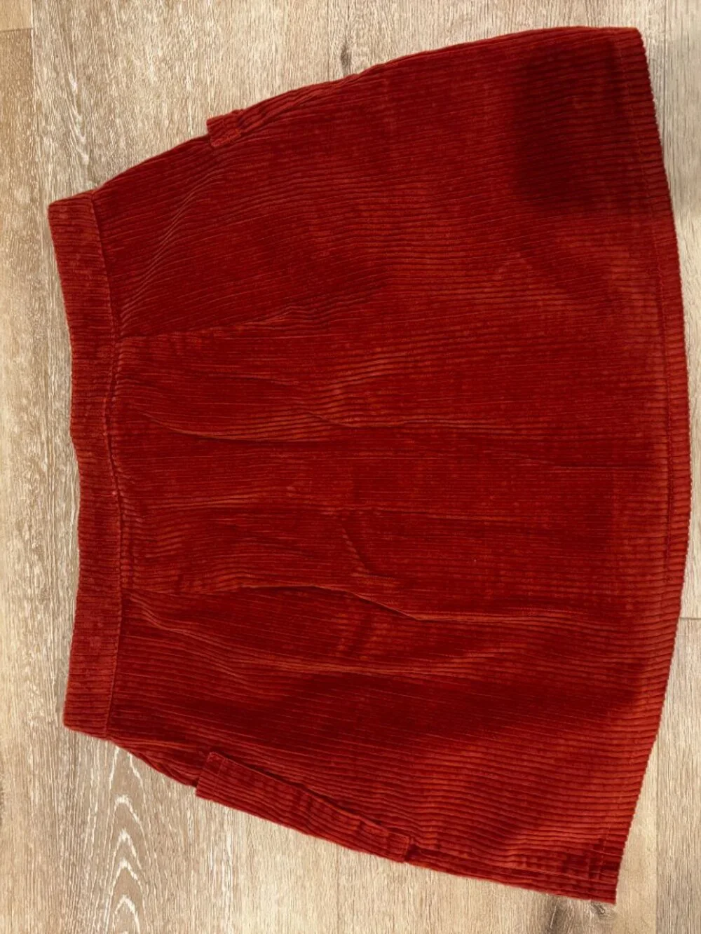 Charlotte Russe Corduroy Mini Skirt Y2K